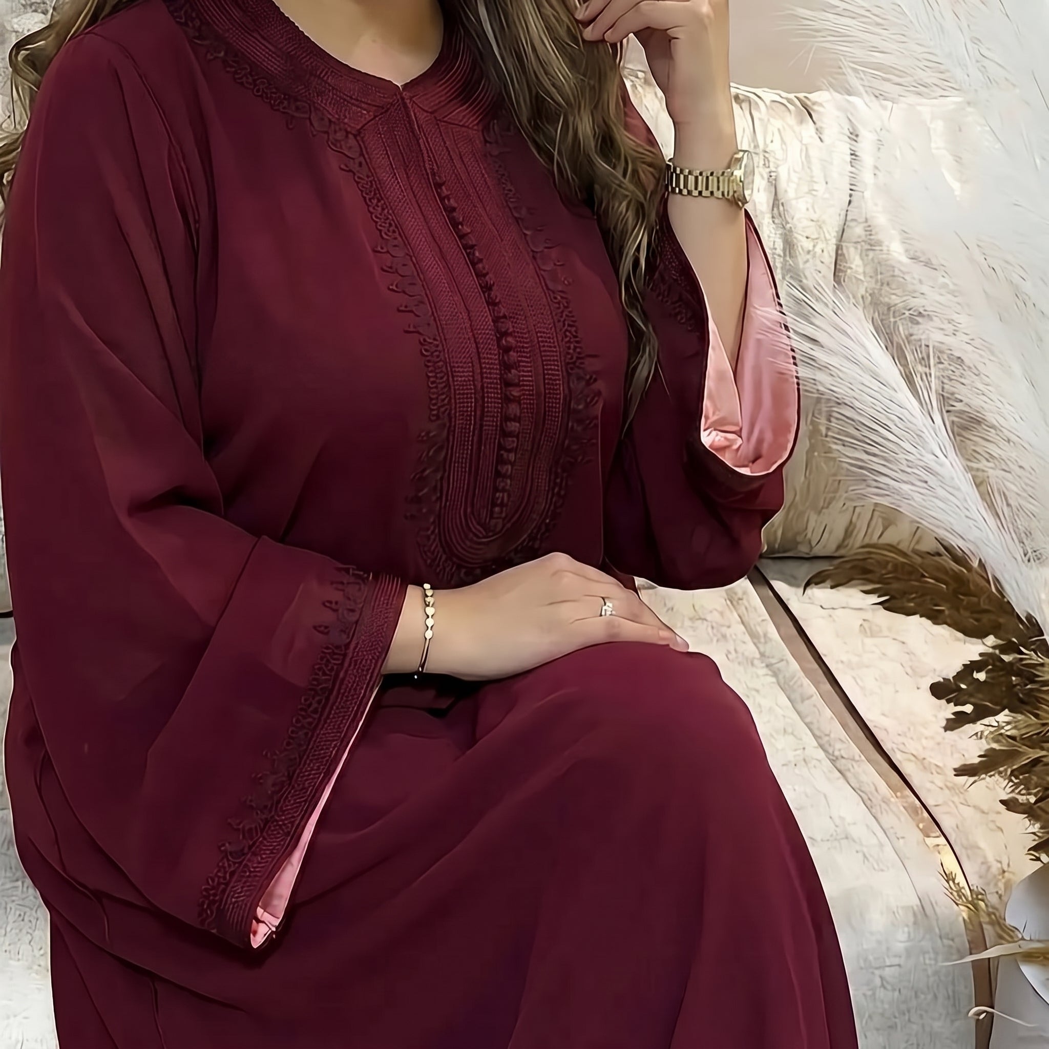 Classy Caftan Crêpe