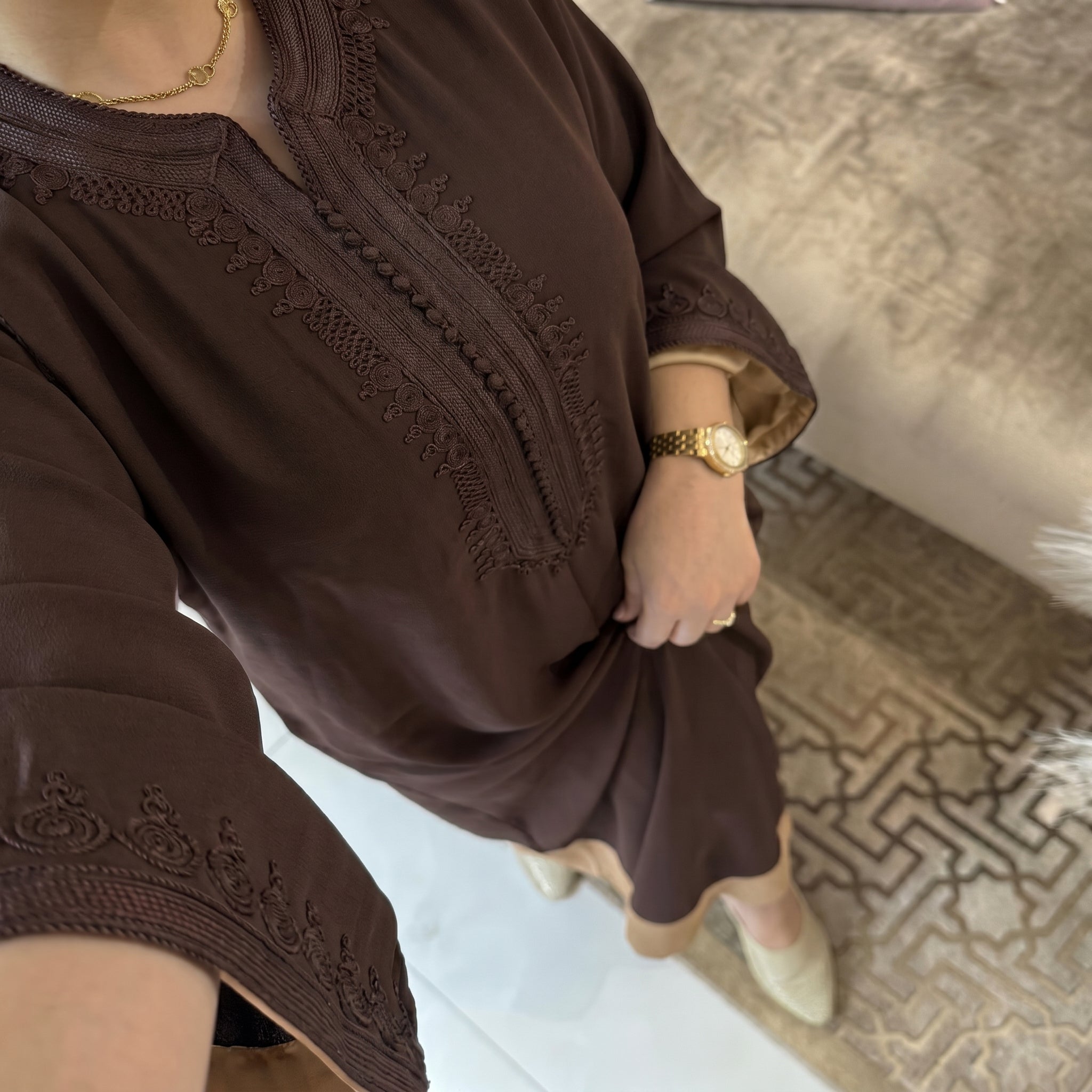 Classy Caftan Crêpe